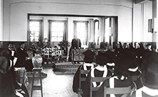 The first graduation ceremony